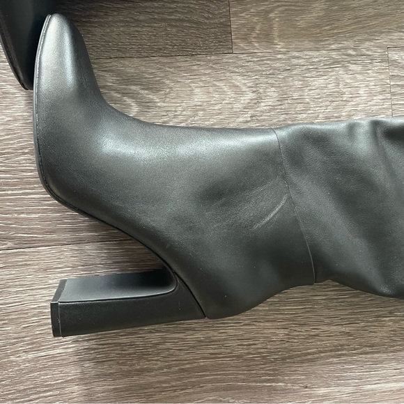 Steve Madden ARCHERS Black Leather Boots - Picture 8 of 13